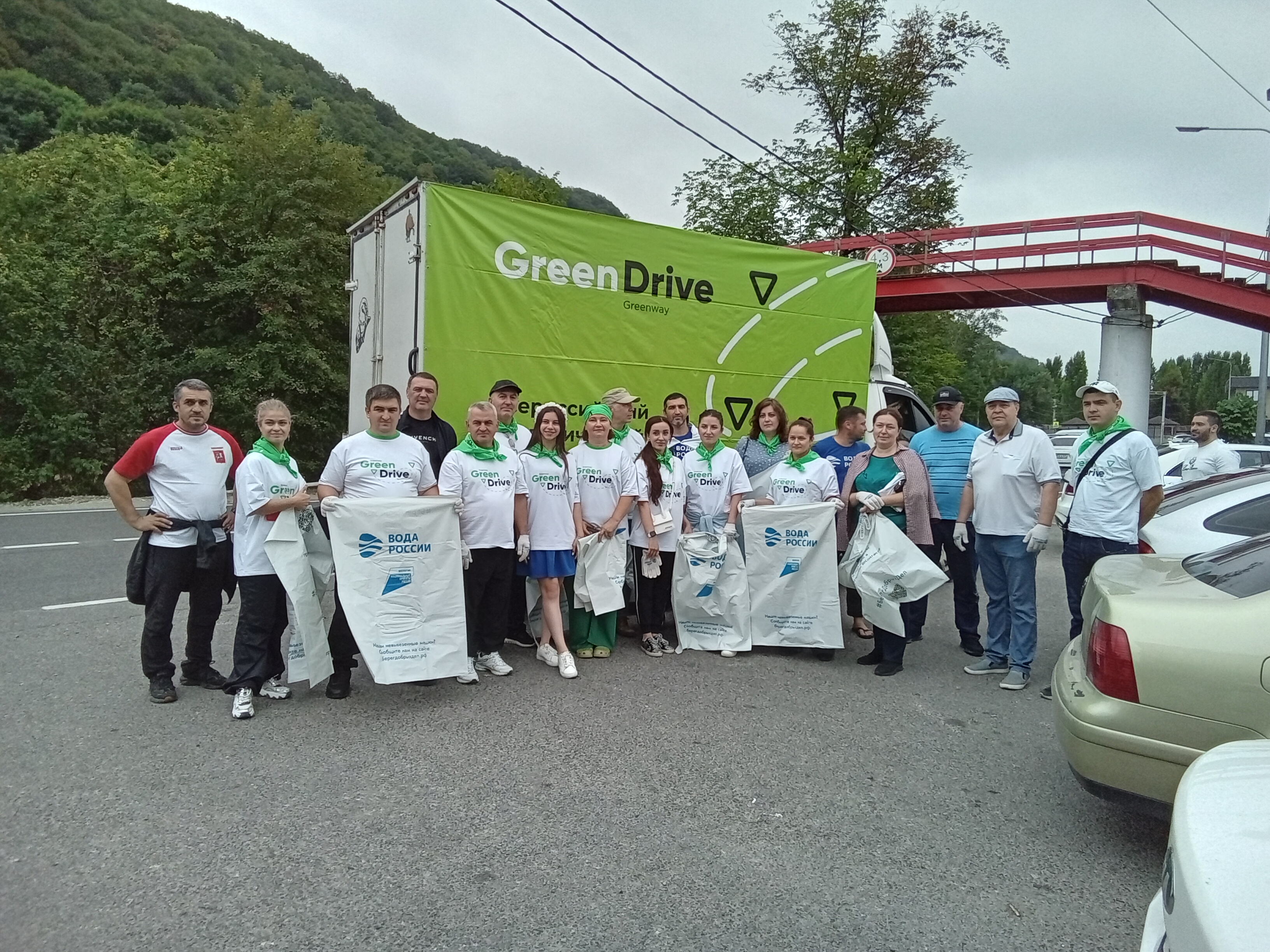 В Нальчике прошла экоакция «Green drive»