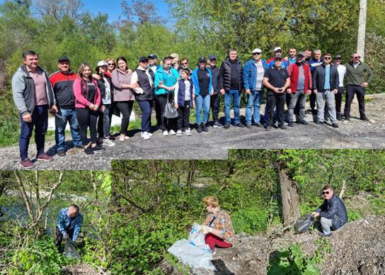В рамках всероссийской акции "Вода России" проведен экологический субботник